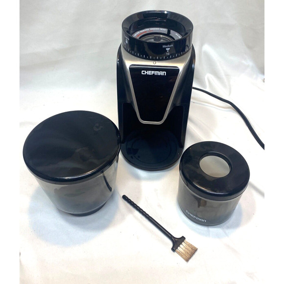 Chefman Conical Burr Coffee Grinder, Create The Boldest & Most Flavorful Grind - Picture 3 of 8